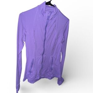 Kirkland Signature Women's Lavender Zip-Up Hoodie